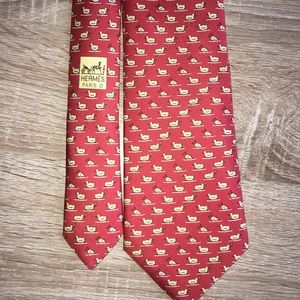 SOLD! Hermes Duck Tie